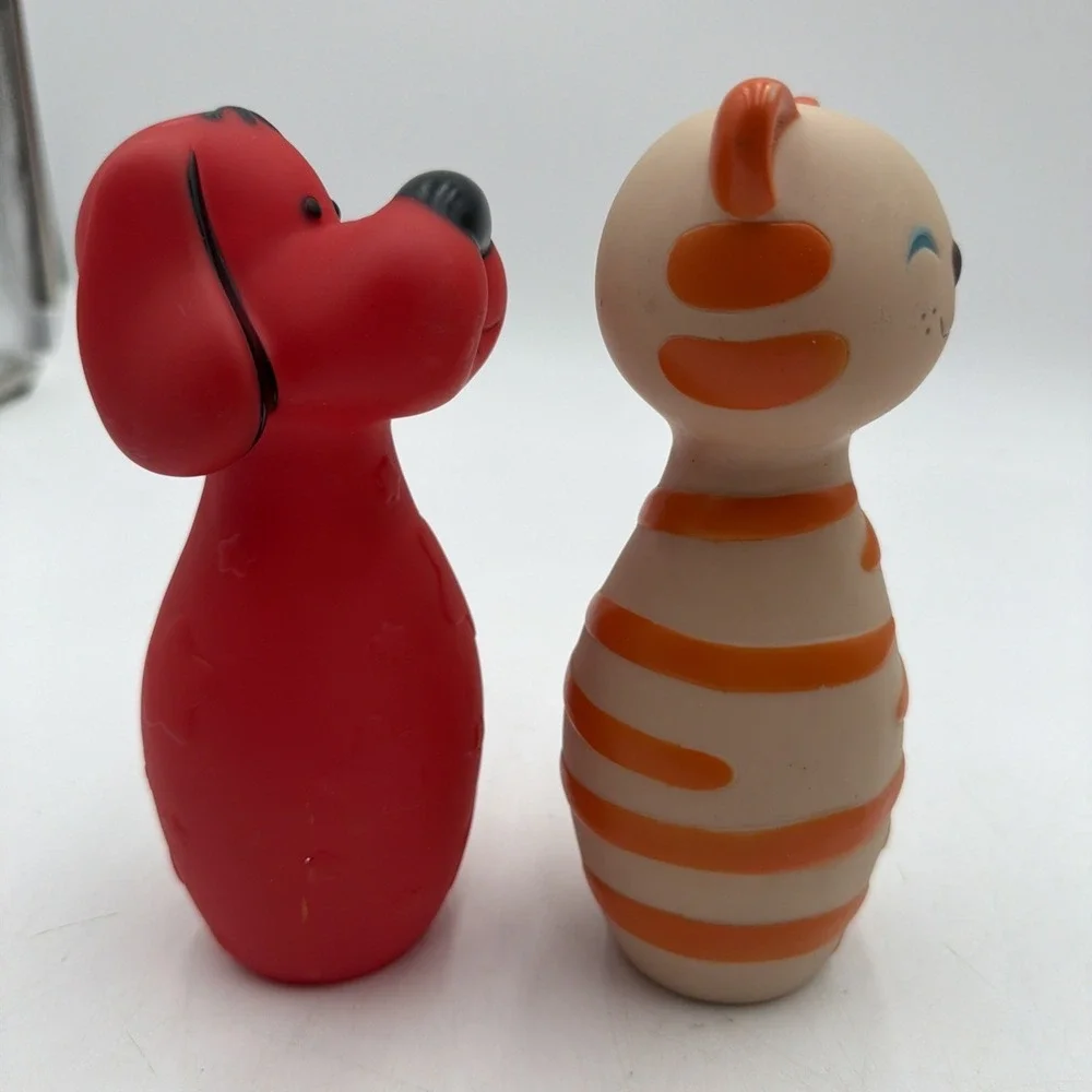 Melissa & Doug K's Kids Bowling Friends Replacement Pins Dog & Cat